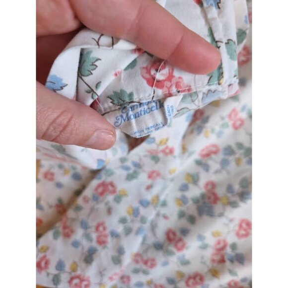 Vintage percale pillow case set standard - Picture 3 of 5